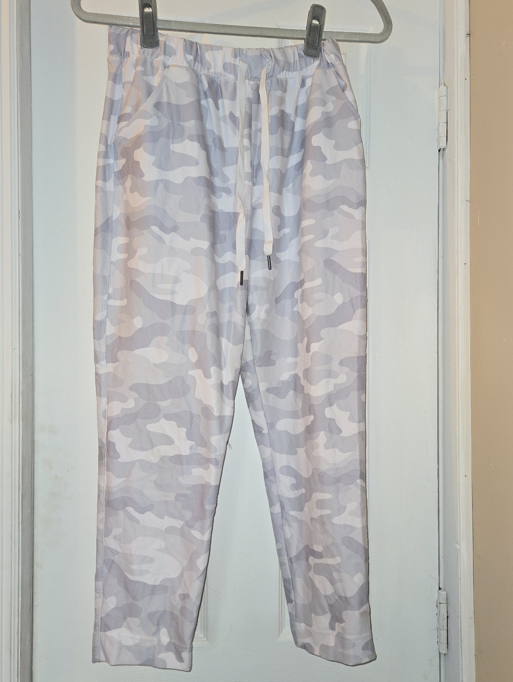 Scorpio Sol Grey Camouflage Joggers Small S Super Soft Camo Sweatpants Pockets